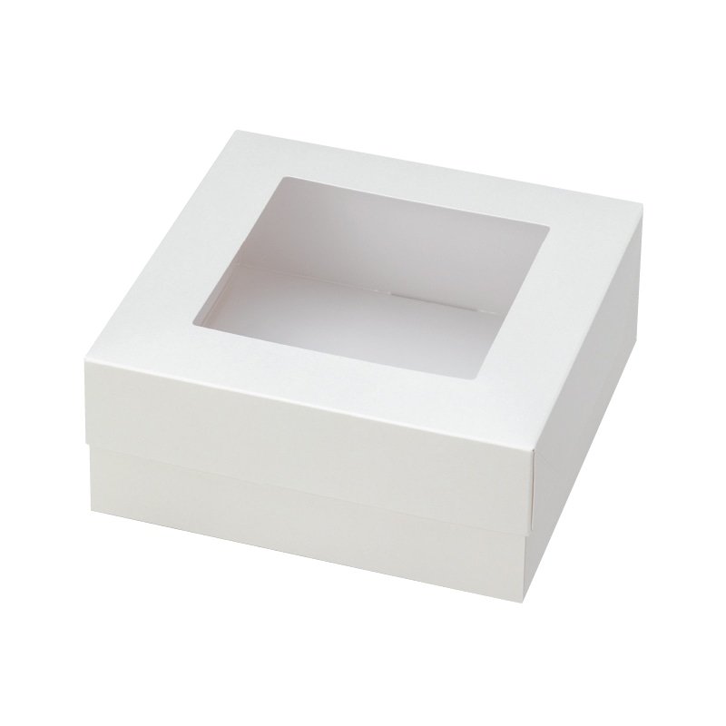 柳井紙工 窓付きGボックス 165×165 20127 100個/箱（ご注文単位1箱）【直送品】