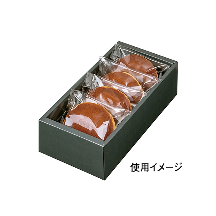 柳井紙工 焼き菓子ケース しらね 4個用 16041 100個/箱(ご注文単位1箱)【直送品】