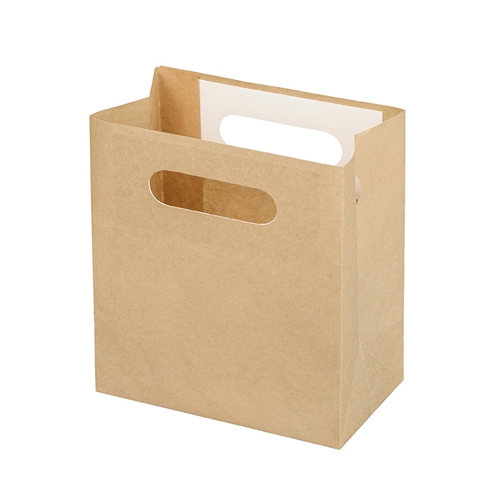 柳井紙工 ベビーバッグ 小 クラフト 20361 1000個/箱（ご注文単位1箱）【直送品】