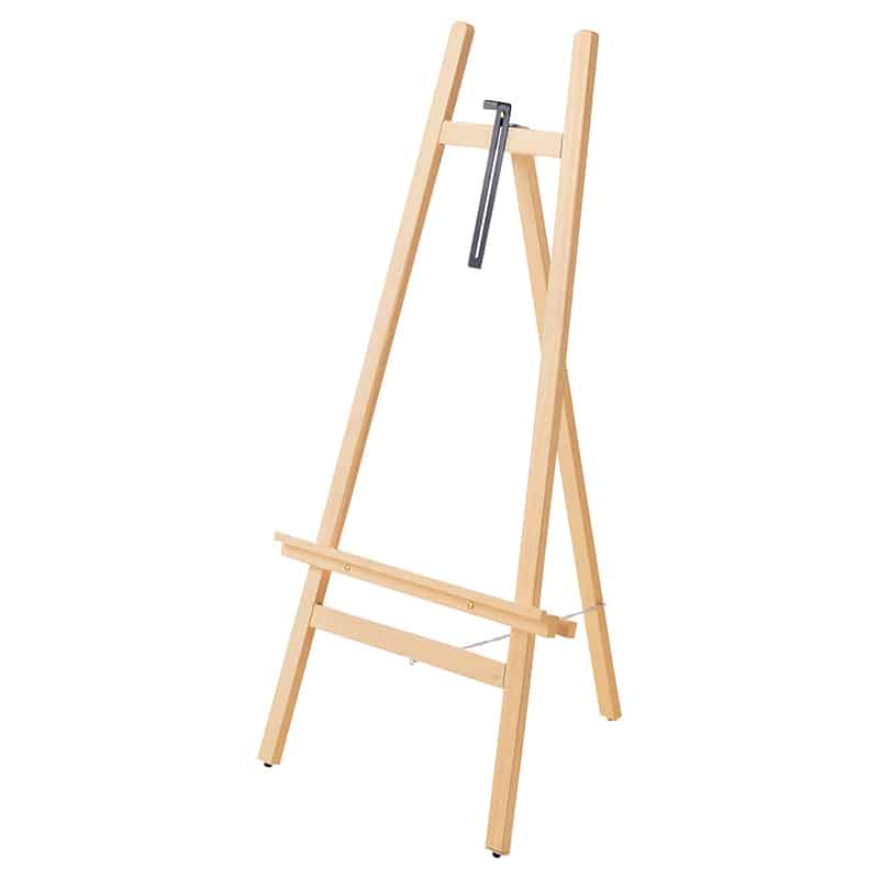 ストア・エキスプレス スマート木製イーゼル ナチュラル 61-820-10-3 1台（ご注文単位1台）【直送品】