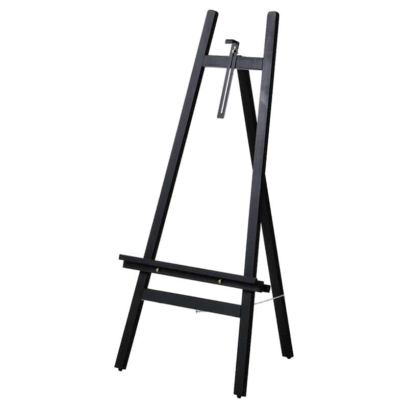 ストア・エキスプレス スマート木製イーゼル 3台セット ブラック 61-820-10-8 1台（ご注文単位1台）【直送品】