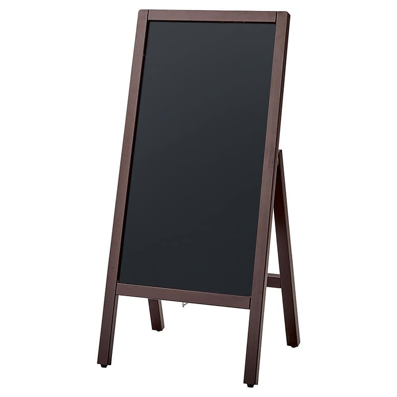 ストア・エキスプレス A型看板 片面仕様 幅45×奥行36×高95cm ブラウン 61-820-19-1 1台（ご注文単位1台）【直送品】