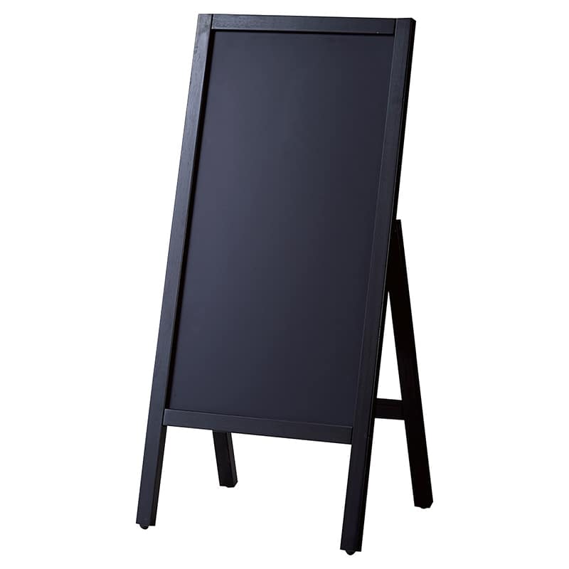 ストア・エキスプレス A型看板 片面仕様 幅45×奥行36×高95cm ブラック 61-820-19-3 1台（ご注文単位1台）【直送品】