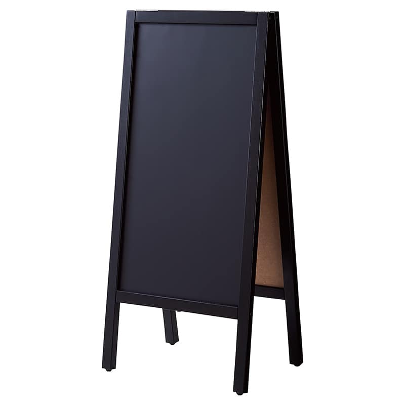 ストア・エキスプレス A型看板 両面仕様 幅45×奥行56×高95cm ブラック 61-820-20-3 1台（ご注文単位1台）【直送品】