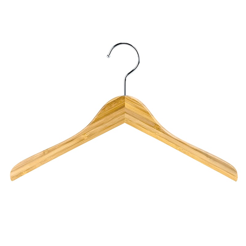 ストア・エキスプレス 竹製ハンガー 婦人トップス用 まとめ買い 61-799-37-4 100本/袋（ご注文単位1袋）【直送品】