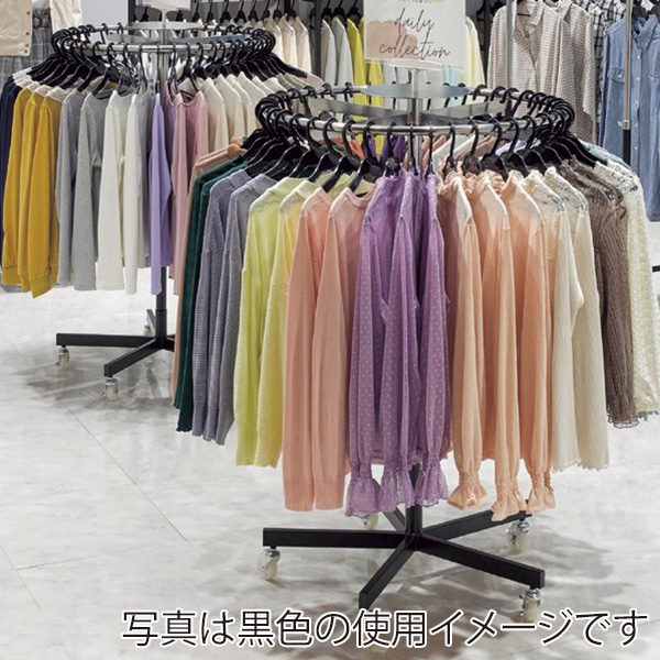 ストア・エキスプレス ラウンドハンガー 直径75cm ホワイト 61-100-5-1 1台(ご注文単位1台)【直送品】