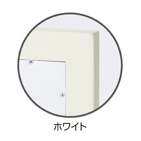 ストア・エキスプレス 木製立て掛けミラー 鏡厚5mm 幅90cm ホワイト 61-133-3-2 1台(ご注文単位1台)【直送品】