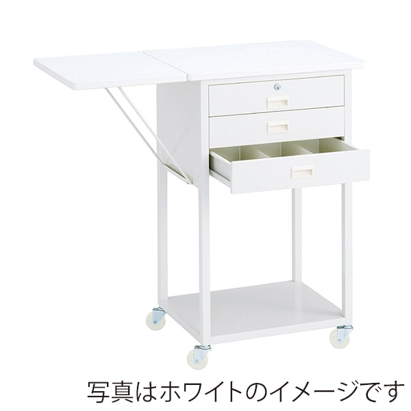 ストア・エキスプレス スチール製作業台 オープンタイプ 錠付き ブラック 61-146-7-2 1台（ご注文単位1台）【直送品】