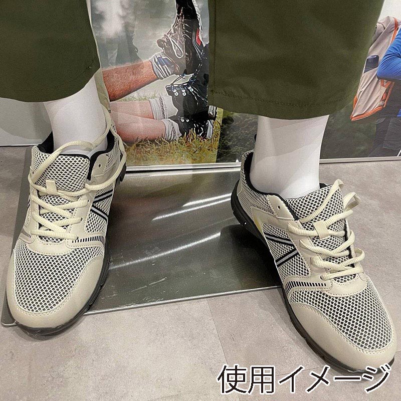 ストア・エキスプレス 紳士全身リアルマネキン 左足前ポーズ 軽量ABS製 61-780-49-1 1台(ご注文単位1台)【直送品】