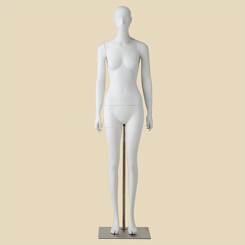 ストア・エキスプレス 全身腰受けリアルマネキン 婦人 61-810-48-1 1台（ご注文単位1台）【直送品】