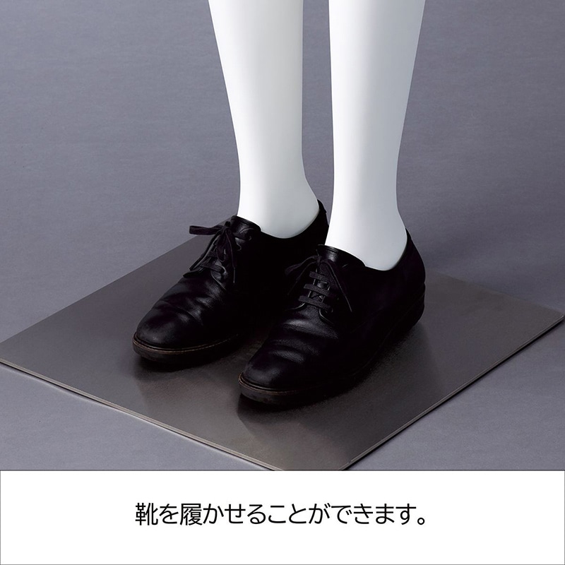 ストア・エキスプレス 全身腰受けリアルマネキン 紳士 61-810-48-2 1台(ご注文単位1台)【直送品】