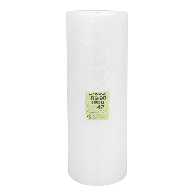 和泉 気泡緩衝材 エアセルマット エコロク ロール RS-90 1200mm×42m 1巻/袋（ご注文単位1袋）【直送品】