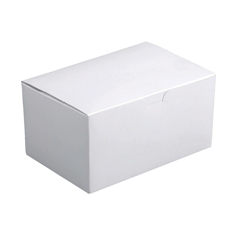 ヤマニパッケージ 白のワンタッチサービス箱 #6 20-7 50枚/パック（ご注文単位10パック）【直送品】