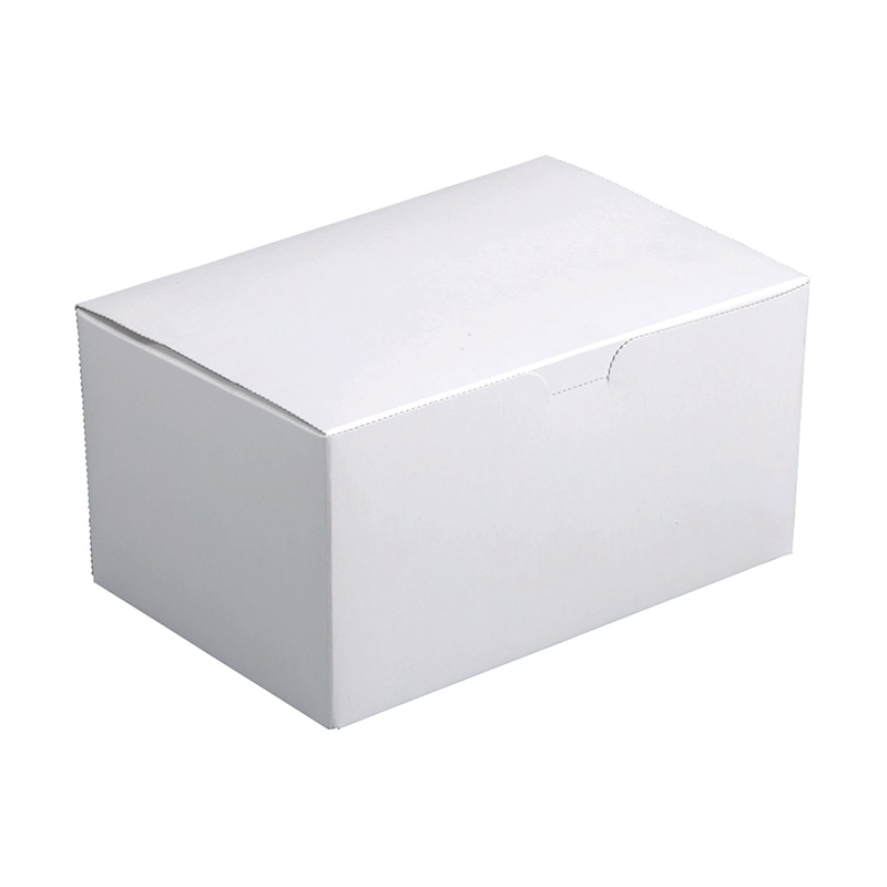 ヤマニパッケージ 白のワンタッチサービス箱 #9 20-10 50枚/パック（ご注文単位4パック）【直送品】