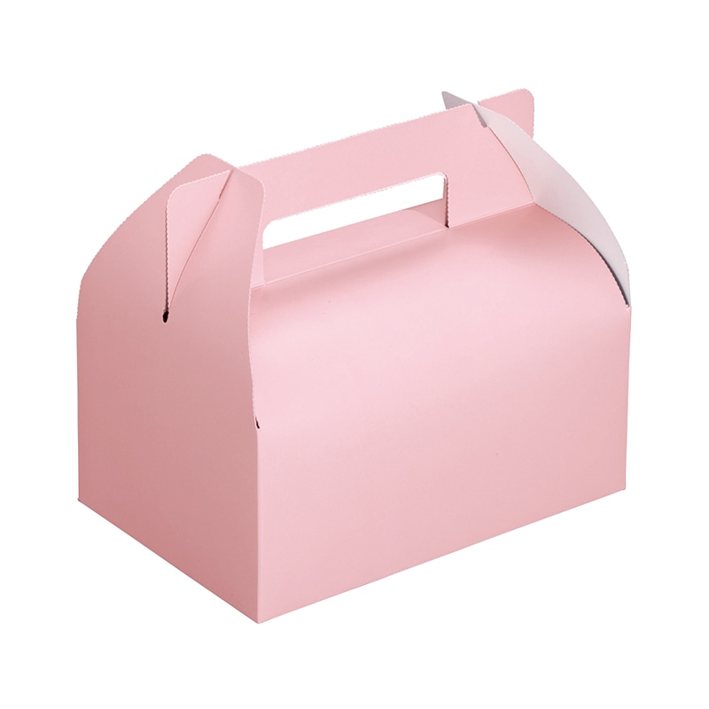 ヤマニパッケージ 洋菓子箱　キャリーピンク #5 20-102 50枚/パック（ご注文単位10パック）【直送品】