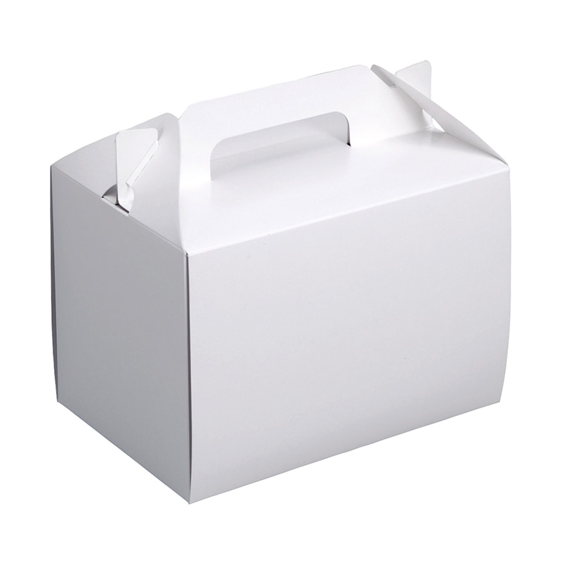 ヤマニパッケージ 洋菓子箱 キャリー組立125 #6 20-290 50枚/パック(ご注文単位6パック)【直送品】