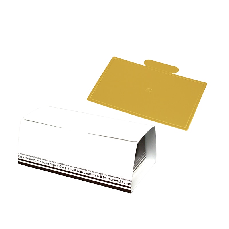 ヤマニパッケージ ロールケーキ箱　ル・ガトーロール　6寸 金台紙付 20-316B 200セット/箱（ご注文単位1箱）【直送品】