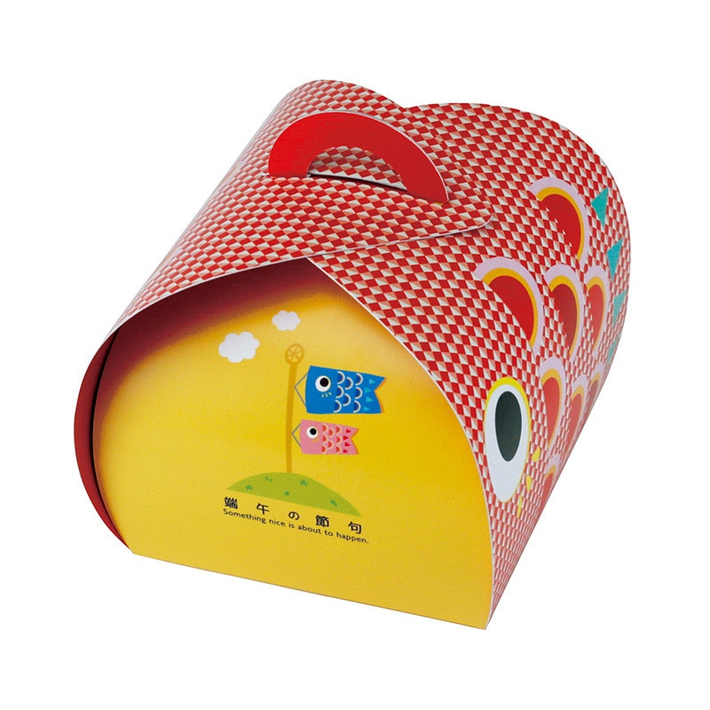 ヤマニパッケージ バルーンBOX 端午の節句 赤 20-721R 100セット/包(ご注文単位1包)【直送品】