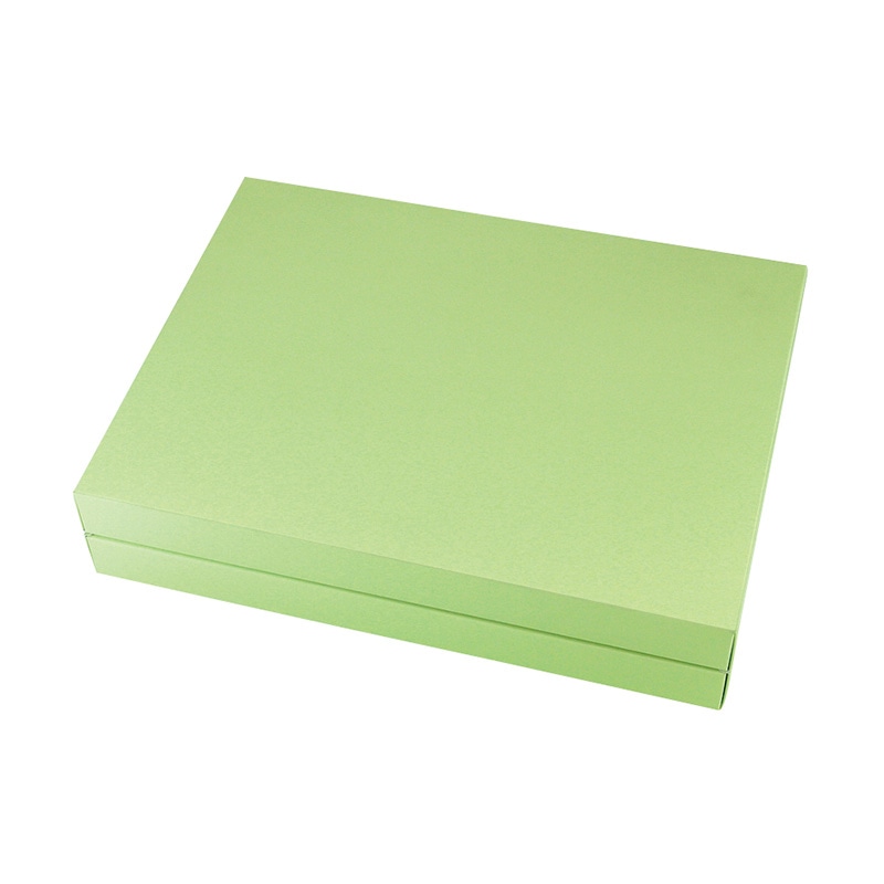 ヤマニパッケージ 洋菓子箱　ギフトBOX　フリー 特大　グリーン 20-741G 50セット/箱（ご注文単位1箱）【直送品】