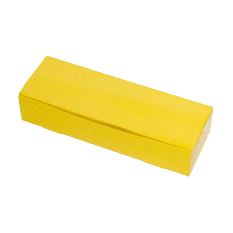 ヤマニパッケージ 洋菓子箱 スフレBOX イエロー 5 20-765 400セット/箱(ご注文単位1箱)【直送品】