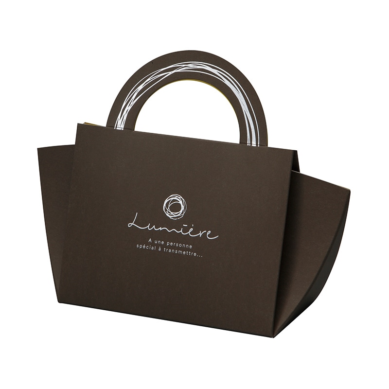 ヤマニパッケージ ギフトケース　ハンディプラティーク グレー／イエロー 20-798GY 200枚/箱（ご注文単位1箱）【直送品】