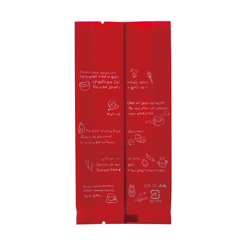 ヤマニパッケージ OP袋　ポシェ　レッド GZ 20-902R 1000枚/パック（ご注文単位10パック）【直送品】