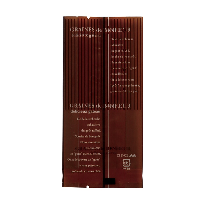 ヤマニパッケージ OP袋　ボヌール　ブラウン GZ 20-912B 1000枚/パック（ご注文単位10パック）【直送品】