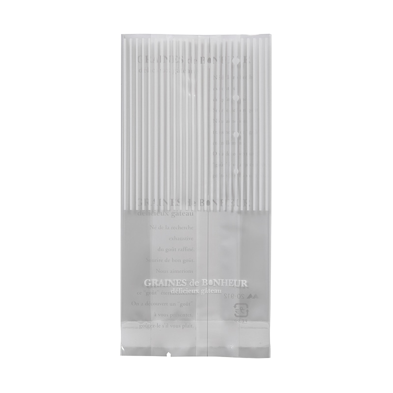 ヤマニパッケージ OP袋　ボヌール　ホワイト GZ 20-912W 1000枚/パック（ご注文単位10パック）【直送品】