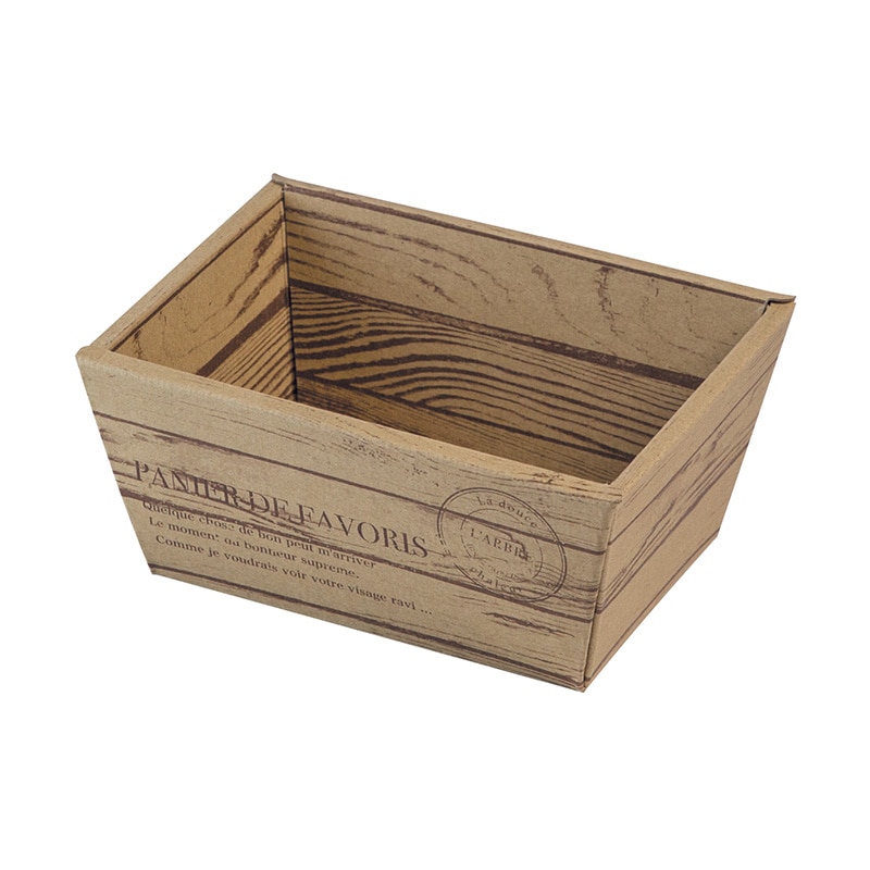 ヤマニパッケージ ギフトトレー パニエ 茶 S 20-1497BR 200枚/箱(ご注文単位1箱)【直送品】