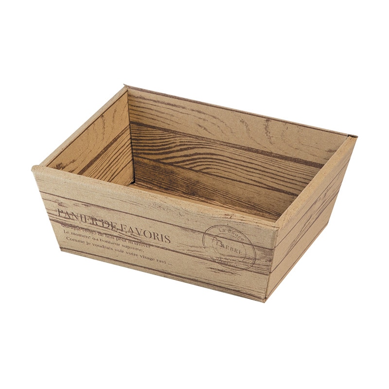 ヤマニパッケージ ギフトトレー　パニエ　茶 M 20-1498BR 200枚/箱（ご注文単位1箱）【直送品】