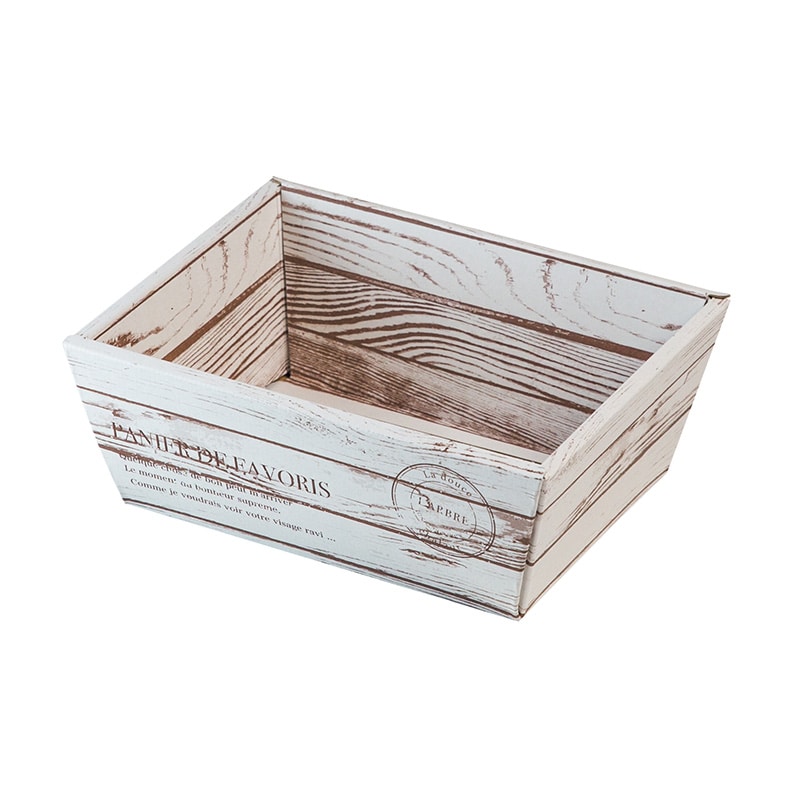 ヤマニパッケージ ギフトトレー　パニエ　白 M 20-1498W 200枚/箱（ご注文単位1箱）【直送品】