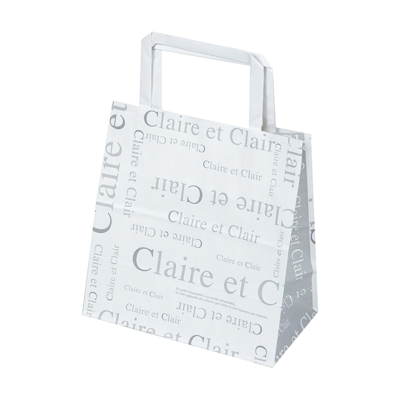 ヤマニパッケージ 手提げ紙袋　ペーパーバッグ　クレール ミニ 20-1570 400枚/箱（ご注文単位1箱）【直送品】