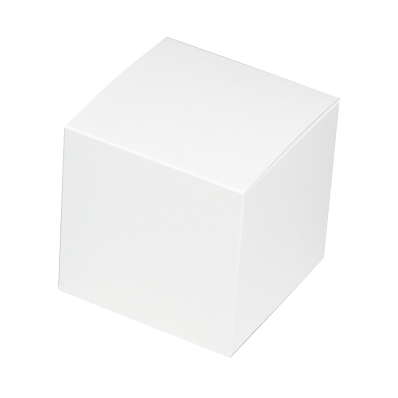 ヤマニパッケージ 洋菓子箱 キューブBOX 白 20-1685W 200枚/箱(ご注文単位1箱)【直送品】