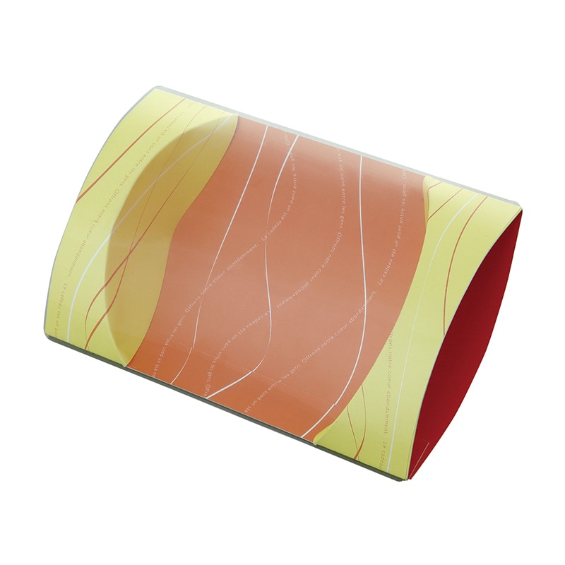 ヤマニパッケージ 洋菓子箱 クリアピロー ウェーブ 20-1695 100セット/箱(ご注文単位1箱)【直送品】