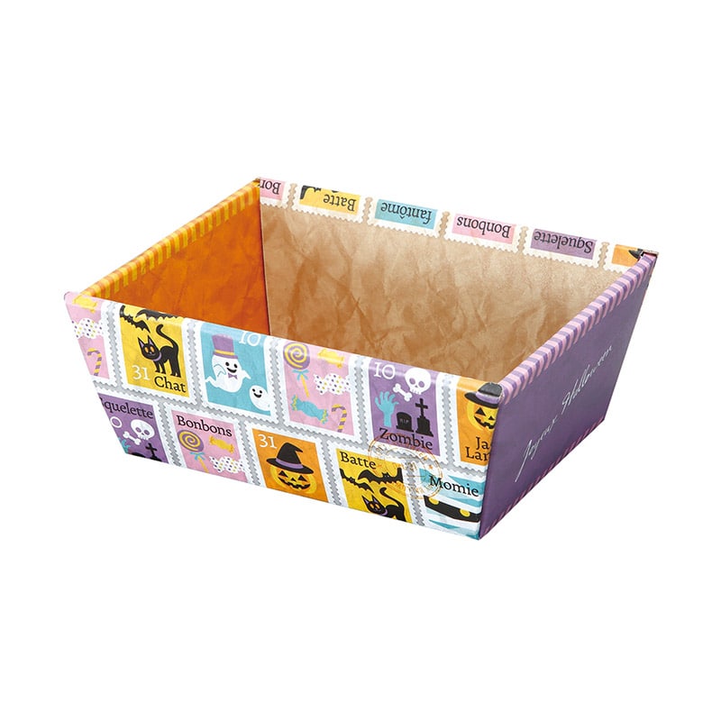 ヤマニパッケージ ハロウィンバスケット　タンブル M 20-1941 100枚/箱（ご注文単位1箱）【直送品】