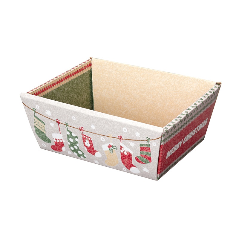 ヤマニパッケージ くつしたバスケット M 20-1958 100枚/箱（ご注文単位1箱）【直送品】