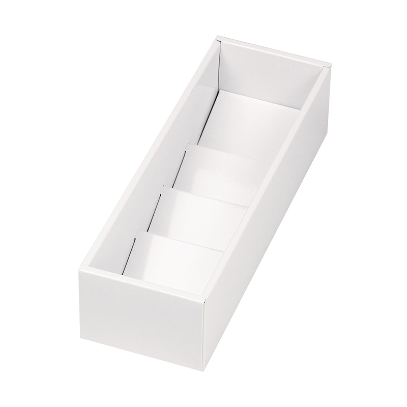 ヤマニパッケージ 洋菓子箱　グロスホワイトBOX　65 5ヶ 20-1961 100セット/箱（ご注文単位1箱）【直送品】