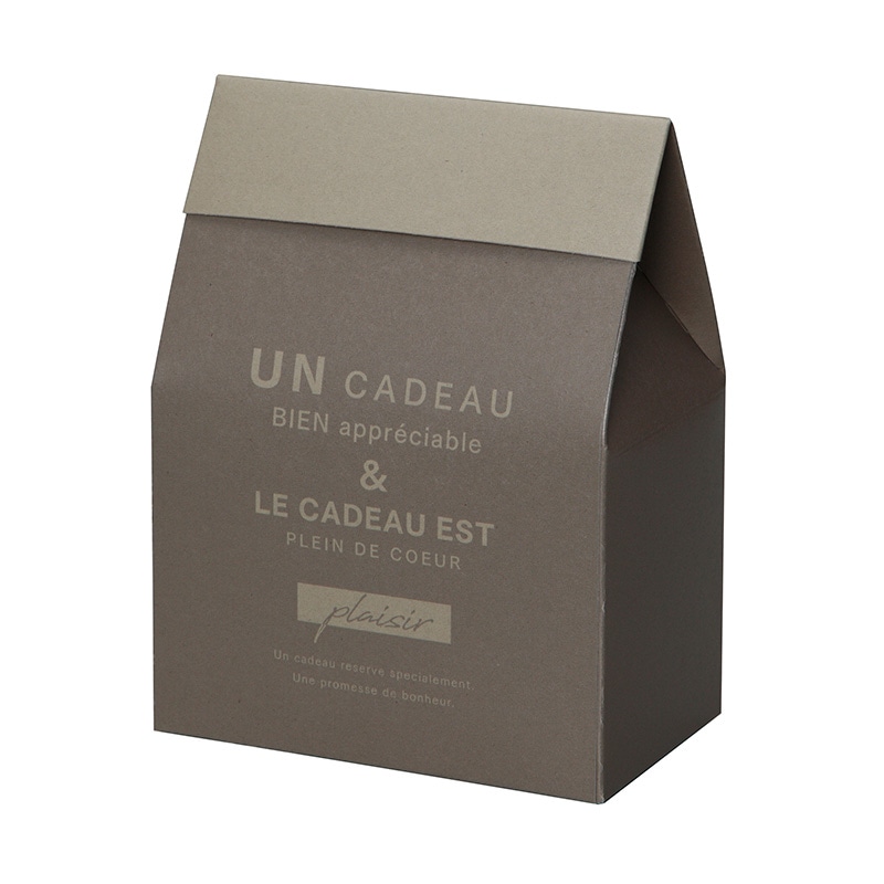 ヤマニパッケージ 洋菓子箱　プレジールコフレ カーキ 20-1966 100枚/箱（ご注文単位1箱）【直送品】