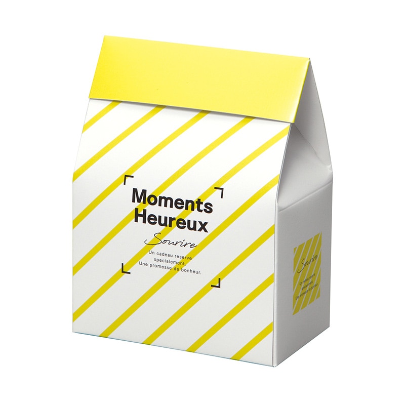 ヤマニパッケージ 洋菓子箱　スーリールコフレ イエロー 20-1972 100枚/箱（ご注文単位1箱）【直送品】