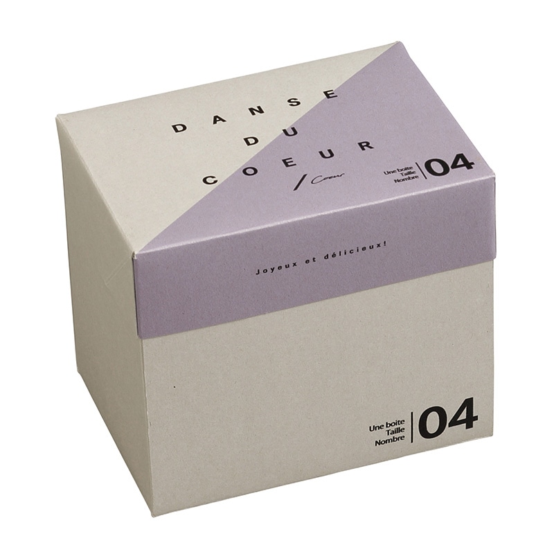 ヤマニパッケージ 洋菓子箱　フードサービス パンシェ　#4 20-2032 400枚/箱（ご注文単位1箱）【直送品】