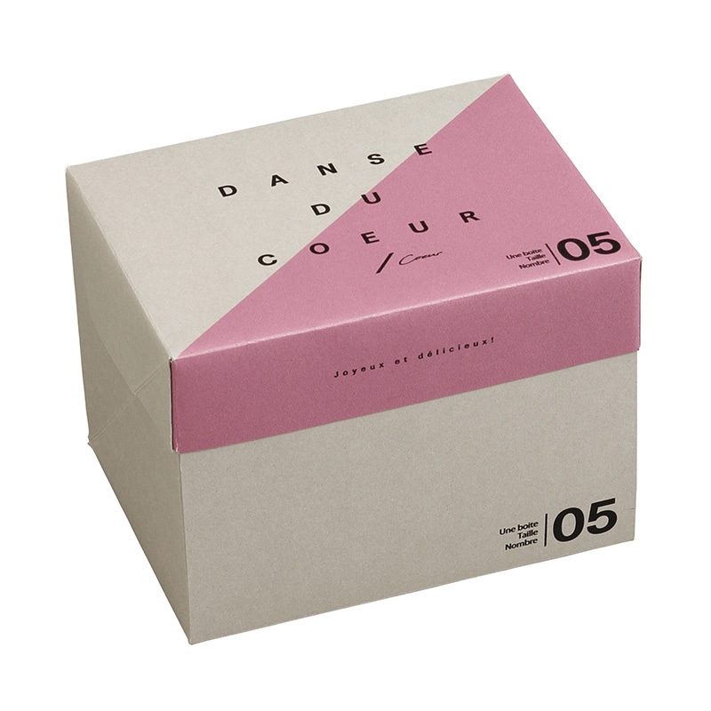 ヤマニパッケージ 洋菓子箱　フードサービス パンシェ　#5 20-2033 300枚/箱（ご注文単位1箱）【直送品】