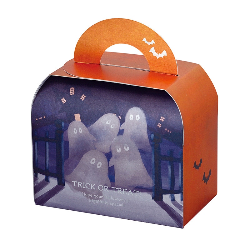 ヤマニパッケージ ギフトボックス　ハロウィンパーティー スクエアバッグ 20-2084 100枚/箱（ご注文単位1箱）【直送品】