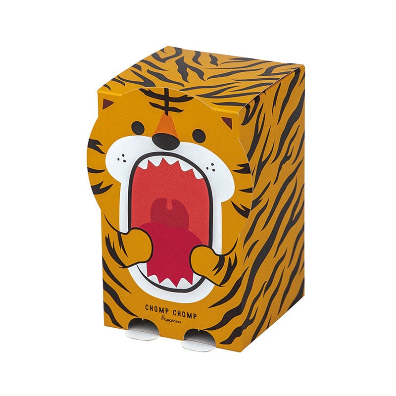 ヤマニパッケージ ギフトボックス　ガオーBOX とら 20-2090 100枚/箱（ご注文単位1箱）【直送品】