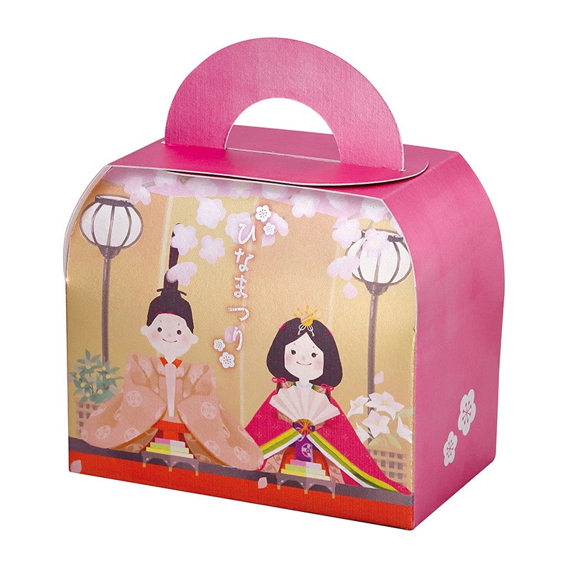 ヤマニパッケージ ギフトボックス　HINAMATSURI スクエアバッグ 20-2116 100枚/箱（ご注文単位1箱）【直送品】