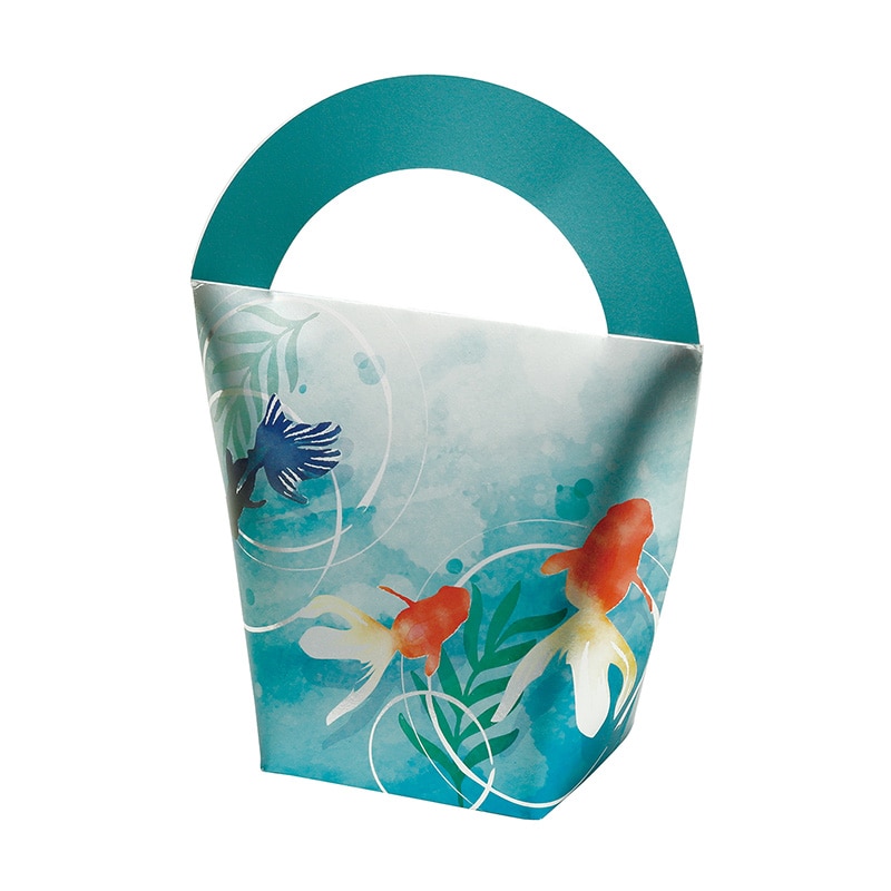 ヤマニパッケージ ギフトボックス　ハンディーBOX きんぎょ 20-2135 100枚/箱（ご注文単位1箱）【直送品】