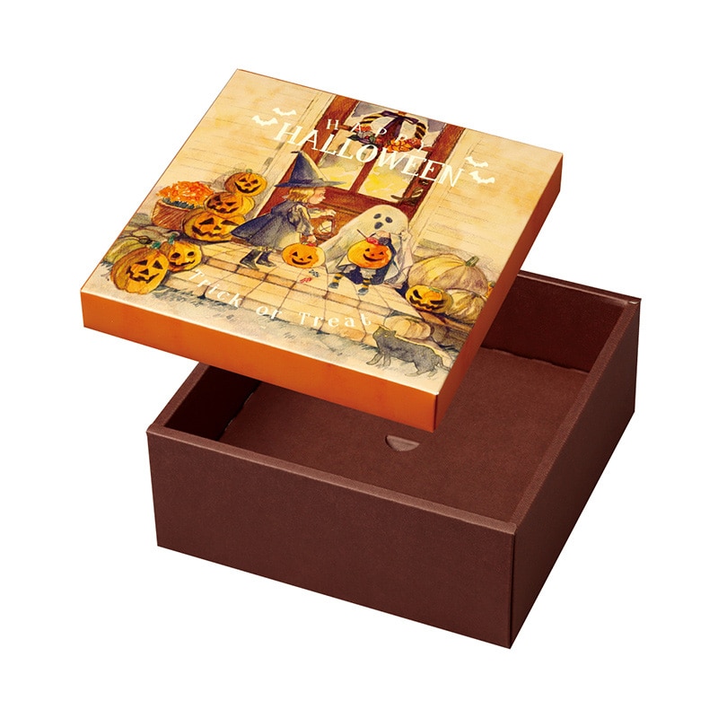 ヤマニパッケージ ギフトボックス　季節の贈り物　ハロウィン4  20-2167 100セット/箱（ご注文単位1箱）【直送品】