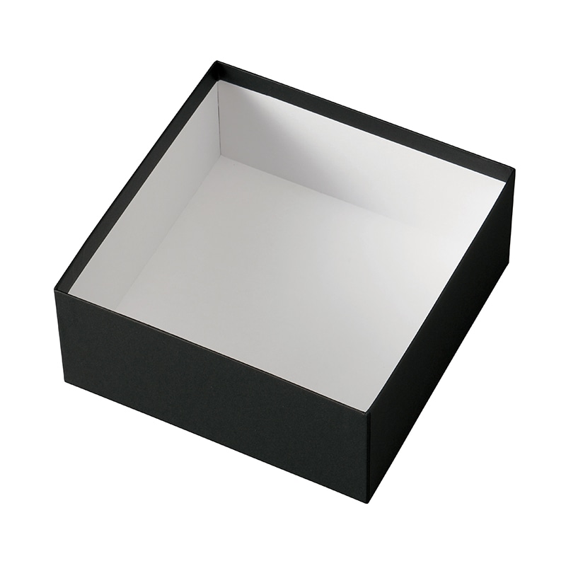 ヤマニパッケージ 貼箱 ボヌール ブラック 20-2193 30個/箱(ご注文単位1箱)【直送品】