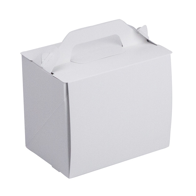 ヤマニパッケージ ケーキ箱　サイドオープンキャリー130 #5 20-2205 50枚/パック（ご注文単位6パック）【直送品】