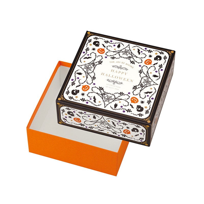 ヤマニパッケージ 貼箱 ブラックハロウィン 20-2316 30個/箱(ご注文単位1箱)【直送品】