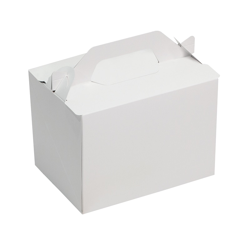 ヤマニパッケージ ケーキ箱　サイドオープンキャリー110　HS #5 20-2341 50枚/パック（ご注文単位6パック）【直送品】